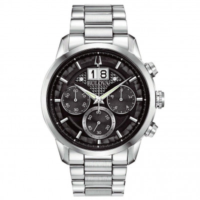 Bulova® Chronograaf 'Sutton' Heren Horloge 96B319