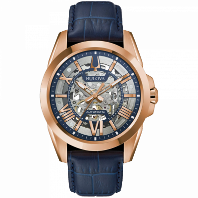 Bulova® Analoog 'Sutton automatic' Heren Horloge 97A161
