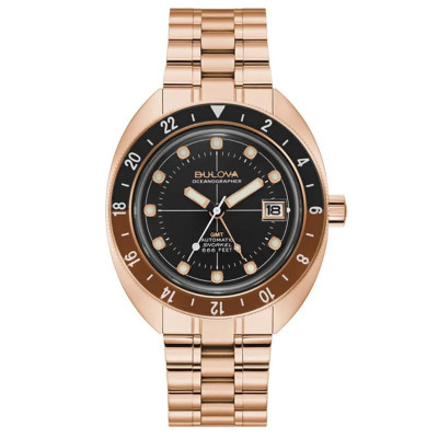 Bulova® Analoog 'Oceanographer' Heren Horloge 97B215