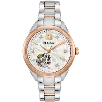 Bulova® Analoog 'New automatic' Dames Horloge 98P170