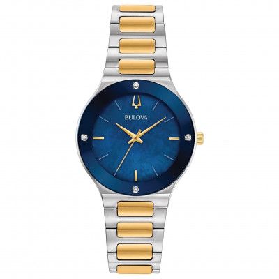 Bulova® Analoog 'Modern' Dames Horloge 98R273
