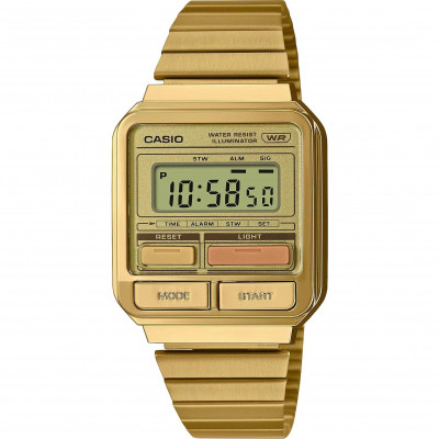 Casio® Digitaal 'Casio collection vintage' Dames Horloge A120WEG-9AEF