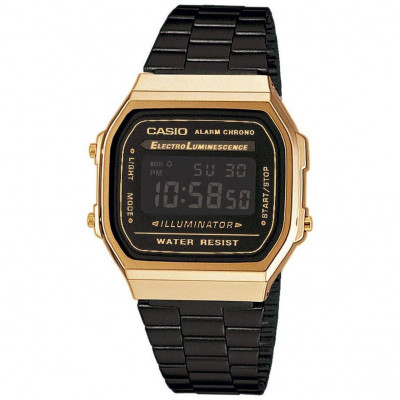 Casio® Digitaal 'Casio retro' Unisex Horloge A168WEGB-1BEF