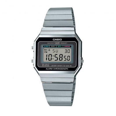 Casio® Digitaal 'Casio collection' Unisex Horloge A700WE-1AEF