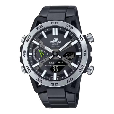 Casio® Analoog En Digitaal 'Edifice' Heren Horloge ECB-2000DD-1AEF