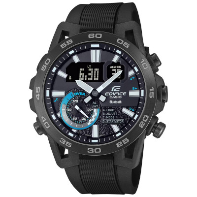 Casio® Analoog En Digitaal 'Edifice' Heren Horloge ECB-40PB-1AEF