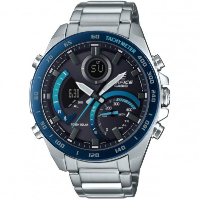 Casio® Analoog En Digitaal 'Edifice' Heren Horloge ECB-900DB-1BER