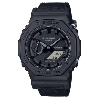 Casio® Analoog En Digitaal 'G-shock' Unisex Horloge GA-2100BCE-1AER