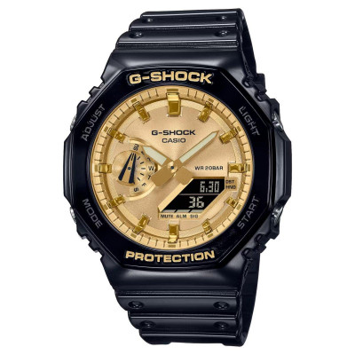 Casio® Analoog En Digitaal 'G-shock' Heren Horloge GA-2100GB-1AER