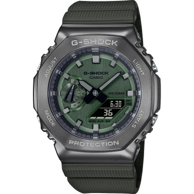Casio® Analoog En Digitaal 'G-shock' Heren Horloge GM-2100B-3AER