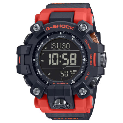 Casio® Digitaal 'G-shock mudman' Heren Horloge GW-9500-1A4ER