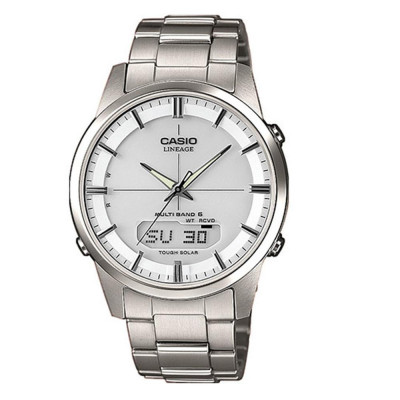 Casio® Analoog En Digitaal 'Waveceptor' Heren Horloge LCW-M170TD-7AER
