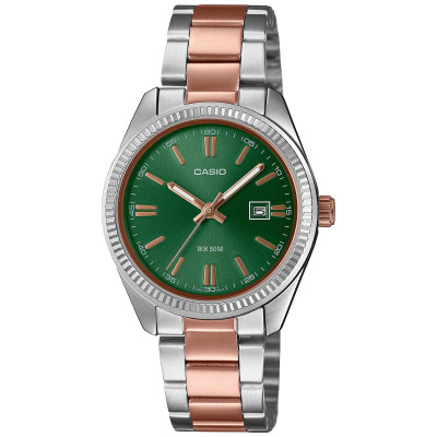 Casio® Analoog 'Casio collection' Dames Horloge LTP-1302PRG-3AVEF