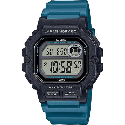 Casio® Digitaal 'Casio collection' Heren Horloge WS-1400H-3AVEF