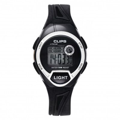 Clips® Digitaal Heren Horloge 539-6004-84