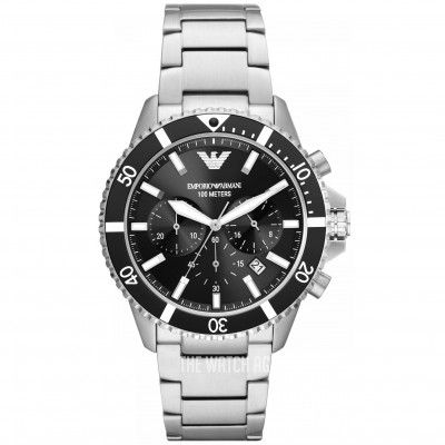 Emporio Armani® Chronograaf 'Diver' Heren Horloge AR11360