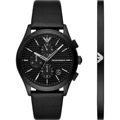 Emporio Armani® Chronograaf 'Paolo' Heren Horloge AR80070SET