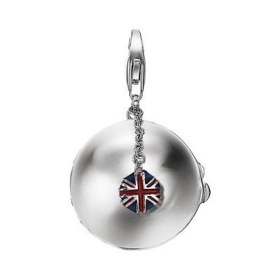 Esprit® 'Secret great britain' Dames Zilver 925 925 Bedel - Zilverkleurig ESCH91171A000