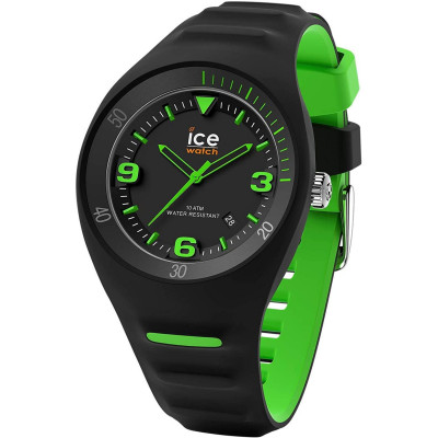 Ice Watch® Analoog 'P. leclercq - black green' Heren Horloge (Medium) 017599