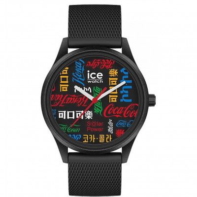 Ice Watch® Analoog 'Coca cola×ice-watch - team - black' Heren Horloge (Medium) 019618