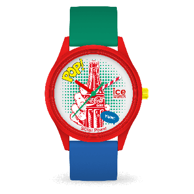 Ice Watch® Analoog 'Coca cola×ice-watch - pop art' Heren Horloge (Medium) 019902