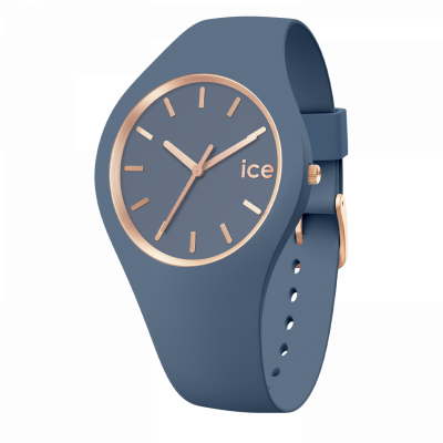 Ice Watch® Analoog 'Ice glam brushed - blue horizon' Unisex Horloge 020545