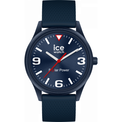 Ice Watch® Analoog 'Ice solar power - casual blue red' Unisex Horloge (Medium) 020605
