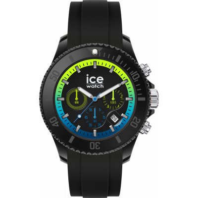Ice Watch® Chronograaf 'Ice chrono - black lime' Heren Horloge (Extra Large) 020616