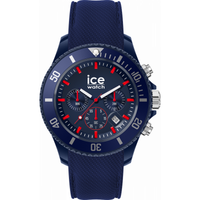 Ice Watch® Chronograaf 'Ice chrono - dark blue red' Heren Horloge 020622