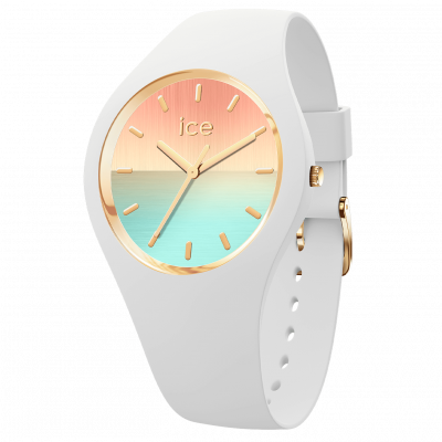 Ice Watch® Analoog 'Ice sunset - golden horizon' Dames Horloge (Medium) 020637