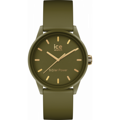 Ice Watch® Analoog 'Ice solar power - khaki' Unisex Horloge 020655
