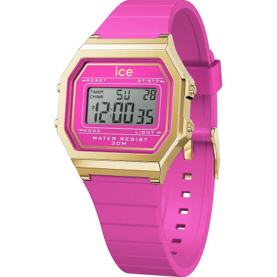 Ice Watch® Digitaal 'Ice digit retro - barbie pink' Dames Horloge (Small) 022527