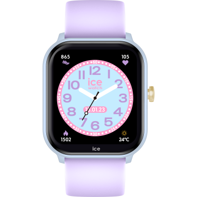 Ice Watch® Digitaal 'Ice smart junior 2.0 - soft blue - purple' Kind Horloge 022800