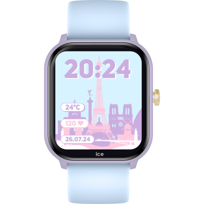 Ice Watch® Digitaal 'Ice smart junior 2.0 - purple - soft blue' Kind Horloge 022801