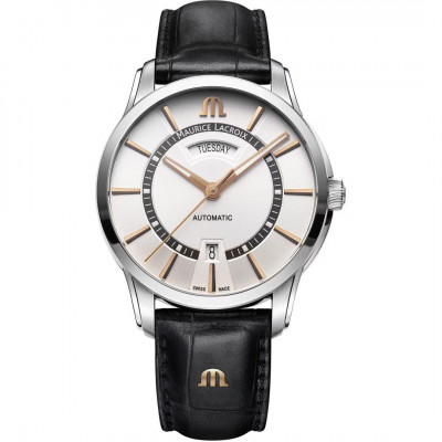 Maurice Lacroix® Analoog 'Pontos' Heren Horloge PT6358-SS001-230-2