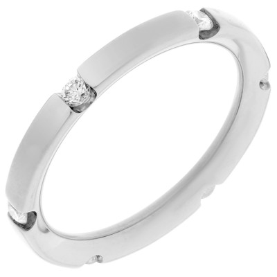 Orphelia® Dames Witgoud 18K Ring (sieraad) RD-33337/1