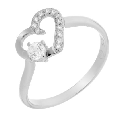 Orphelia® Dames Zilver 925 925 Ring (sieraad) - Zilverkleurig ZR-7080