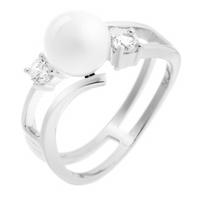 Orphelia® Dames Zilver 925 925 Ring (sieraad) - Zilverkleurig ZR-7119