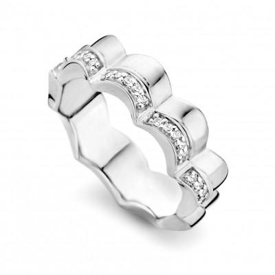 Orphelia® Dames Zilver 925 925 Ring (sieraad) - Zilverkleurig ZR-7127