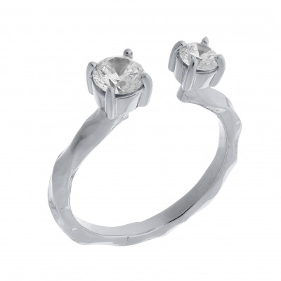 Orphelia® Dames Zilver 925 925 Ring (sieraad) - Zilverkleurig ZR-7128
