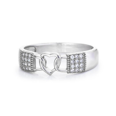 Orphelia® Dames Zilver 925 925 Ring (sieraad) - Zilverkleurig ZR-7270