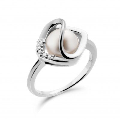 Orphelia® Dames Zilver 925 925 Ring (sieraad) - Zilverkleurig ZR-7471
