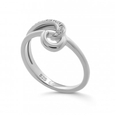 Orphelia® 'Ida' Dames Zilver 925 925 Ring (sieraad) - Zilverkleurig ZR-7521