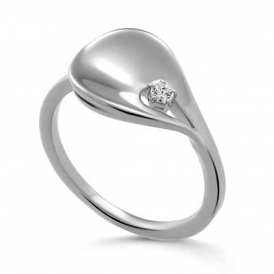 Orphelia® 'Etoile' Dames Zilver 925 925 Ring (sieraad) - Zilverkleurig ZR-7524