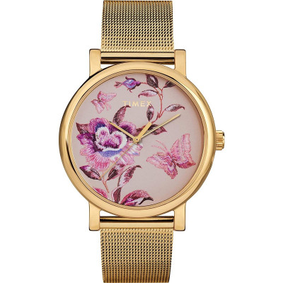 Timex® Analoog 'Full bloom' Dames Horloge TW2U19400