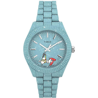 Timex® Analoog 'Legacy ocean x peanuts' Dames Horloge TW2V53200