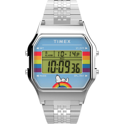 Timex® Digitaal 'Peanuts timex 80' Unisex Horloge TW2V61300