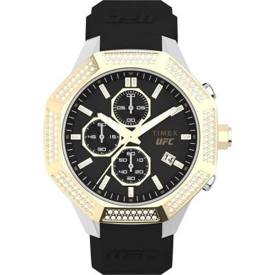 Timex® Chronograaf 'Ufc king chrono' Heren Horloge TW2V99200