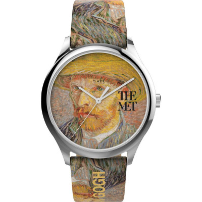 Timex® Analoog 'The met x van gogh' Heren Horloge TW2W25100