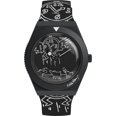 Timex® Analoog 'Keith haring x q' Heren Horloge TW2W25600